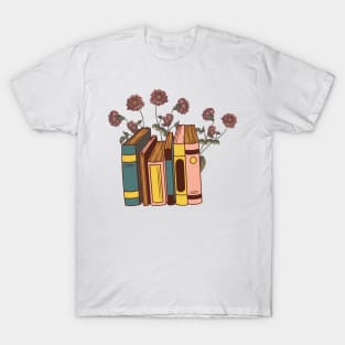 Florals books T-Shirt